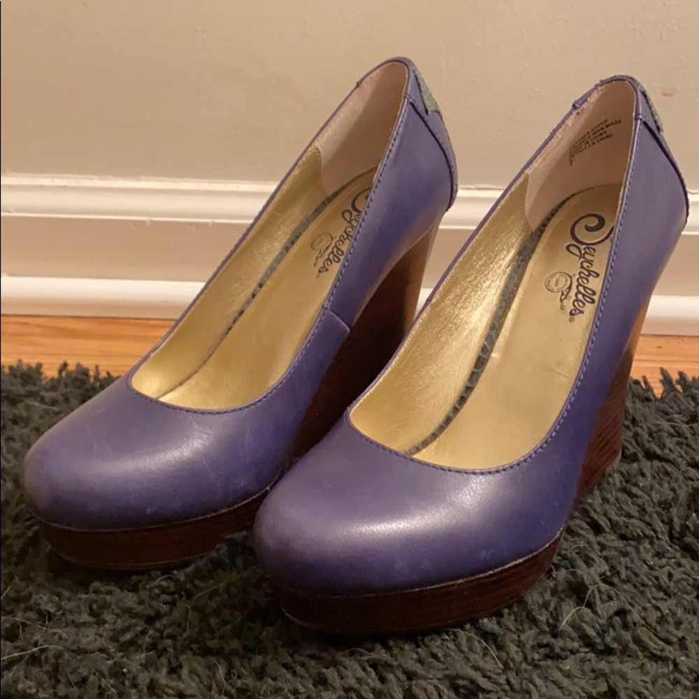 Seychelles Two Toned Wedges